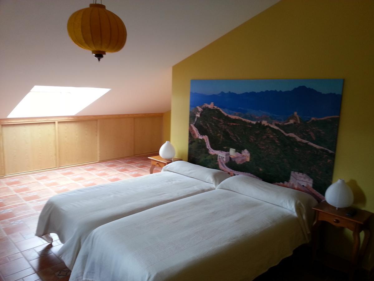 Hotel Rural La Casa Del Tio Telesforo Trescasas Dış mekan fotoğraf